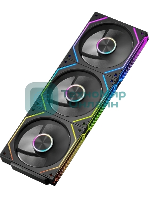 Вентилятор для корпуса PcCooler F3 X120R BK Reverse ARGB 120х120x25 черный 4-pin 28.4дБ (F3 X120R ARGB BK) Ret