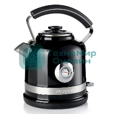 Чайник электрический Ariete Moderna 2854/02 черный 2000 Вт, 1.7 л