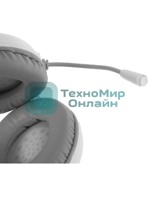 Гарнитура A4Tech Fstyler FH300U белый, проводная, подсветка