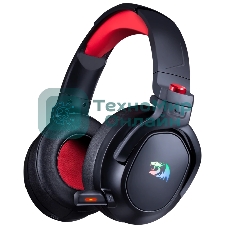 Гарнитура Redragon Nomen чёрный-красный, беспроводная + проводная, радиоканал, до 56 ч, подсветка