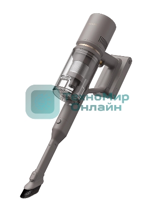 Пылесос вертикальный Dreame VPV17A Cordless Stick Vacuum Vortech Z10 Station серый, питание от аккумулятора, 150 Вт, уборка сухая, пылесборник 0.5 л, работа от АКБ max - 65 мин