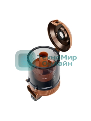 Пылесос Centek CT-2543 серый/бронзовый, 450/2400 Вт, уборка сухая, пылесборник контейнер 3 л