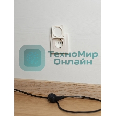 Розетка 1-местная IEK BRITE РСбш10-3-БрЖ с заземлением, с защитными шторками и крышкой, 16А, IP20, жемчуг