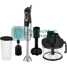 Блендер погружной Rondell RDE-1303 1800 Вт, черный/нержавеющая сталь