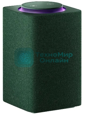 Умная колонка Яндекс Станция Макс, 65Вт, с экраном, 1 динамик, часы, Алиса, Wi-Fi, Bluetooth 5.0, Zigbee, зеленый