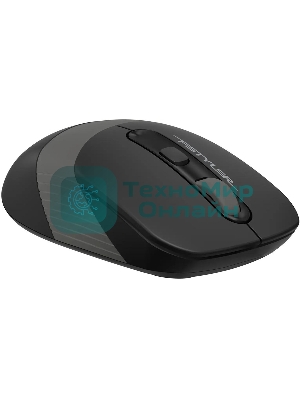 Мышь беспроводная A4Tech Fstyler FG10S черный/серый, 2000 dpi, радиоканал, USB, кнопки - 4