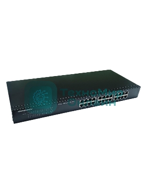 Коммутатор неуправляемый NEOMAX NMS-124P-1000-SR, 24 порта 1000 Mbps, металл Rack