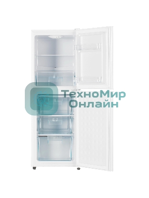 Холодильник OLTO RF-160C белый двухкамерный 72/83л морозилка снизу, капельная система