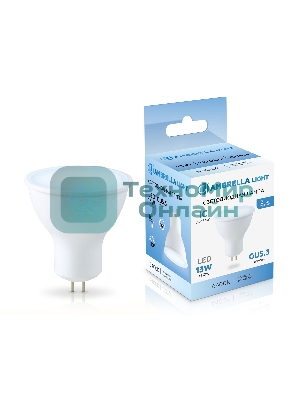 Лампа светодиодная Ambrella light 161306 LED MR16 13W IC GU5.3 6400K 175-265V