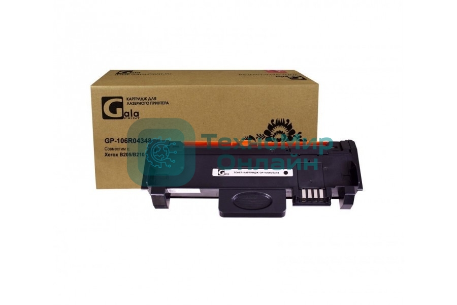 Картридж лазерный GalaPrint GP-106R04348 черный (3000 стр.) для Xerox B205/B210/B215