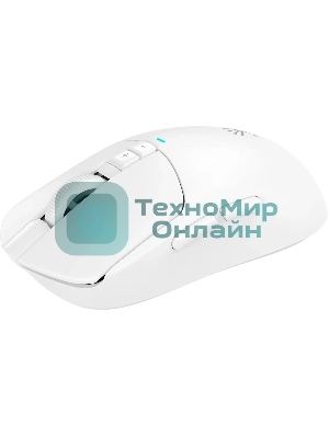 Мышь беспроводная/проводная A4Tech Bloody R72 Ultra белый, 20000 dpi, радиоканал, USB-C, кнопки - 7
