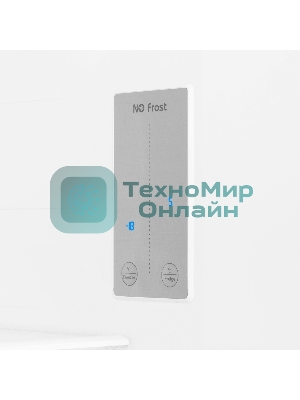 Холодильник Maunfeld MFF177NFWE белый двухкамерный 263/170л морозилка сбоку, No Frost, Side by Side