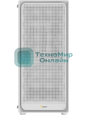 Компьютерный корпус Ocypus Gaммa C50 без БП белый (Gaммa-C50-WHG000XX-GL)