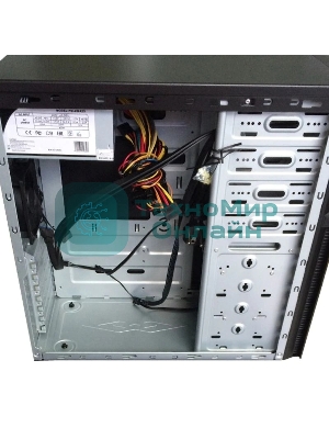 Компьютерный корпус Midi Tower Powerman/InWin BA833BK PM-600ATX-F U3.0*2+A(HD) Mid-ATX 6125674