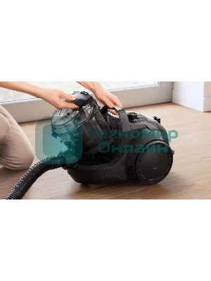 Пылесос Bosch BGC21X300 черный, 190/550 Вт, уборка сухая, пылесборник контейнер 2 л