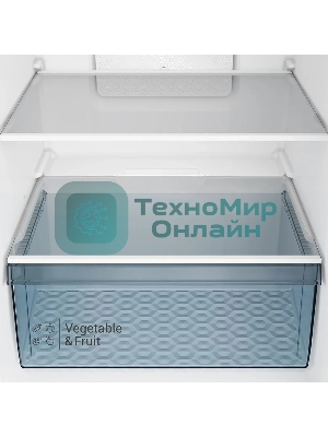 Холодильник Hitachi HRTN6443SUCS черный двухкамерный 315/94л морозилка сверху