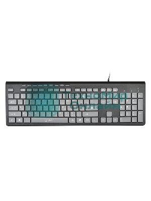 Клавиатура Oklick 480M проводная, USB, черный/серый
