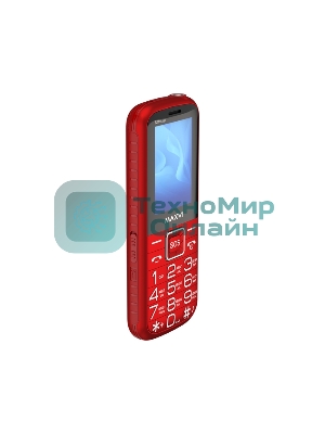 Мобильный телефон Maxvi B21ds up красный