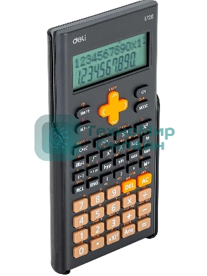 Калькулятор научный Deli E1720-black черный 12-разр.