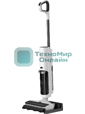 Пылесос вертикальный Xiaomi TRUCLEAN W20 WET DRY белый, питание от аккумулятора, 200 Вт, уборка влажная/сухая, пылесборник 0.55 л, работа от АКБ max 30 мин