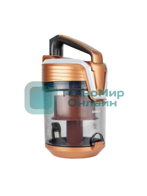 Пылесос Centek CT-2543 серый/бронзовый, 450/2400 Вт, уборка сухая, пылесборник контейнер 3 л