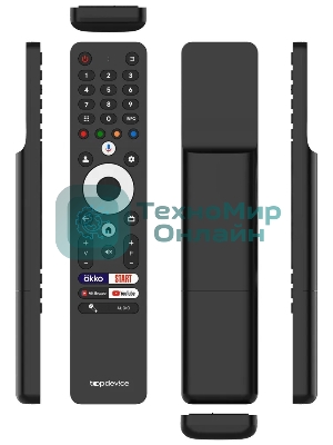 Телевизор TopDevice 50'' TDTV50DQ08U черный VA-QLED UHD 60Hz Smart TV 2GB/16GB