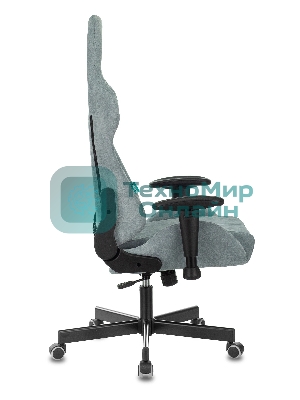 Кресло Бюрократ VIKING KNIGHT LT28 FABRIC серо-голубой, ткань, 120 кг, механизм качания