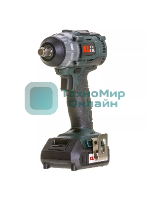 Профессиональный бесщеточный гайковерт аккумуляторный KLPRO KLSS18B-20 (18В, Li-ion-2шт, 2.0А·ч, 250Нм, 2 скорости, подсветка,З/У,в кейсе)