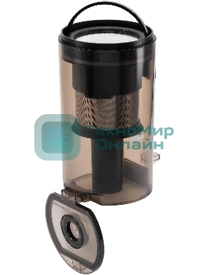 Пылесос вертикальный Vitek VT-CLS01LIGHT темно-серый/серебристый, питание от аккумулятора, 250 Вт, уборка сухая, пылесборник 0.55 л