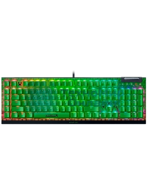 Клавиатура Razer BlackWidow V4 X Green Switch Minecraft Edition проводная, USB Type-A, зеленый
