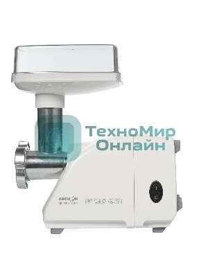 Мясорубка электрическая Аксион М14.02 белый, 600 Вт, 0.7 кг/мин, насадки - 6