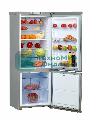 Холодильник DON R-280 MI металлик искристый двухкамерный 200/90л морозилка снизу