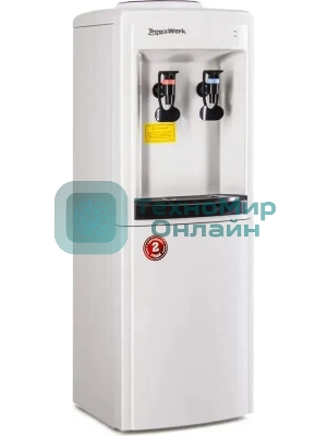 Кулер для воды Aqua Work 0.8-LWR, без нагрева, без охлаждения, белый/черный