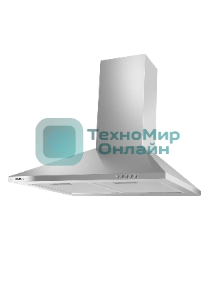 Вытяжка каминная HOMSair Delta 50 нержавеющая сталь, 50 см, 600 куб. м/ч, 47 дБ