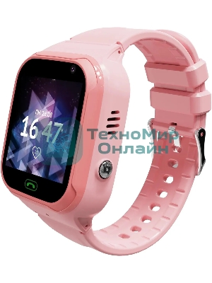 Смарт-часы AIMOTO Omega 4G с видеозвонком розовый 9250102