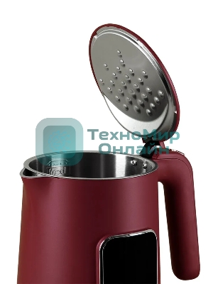 Чайник электрический Atlanta ATH-2537 бордовый