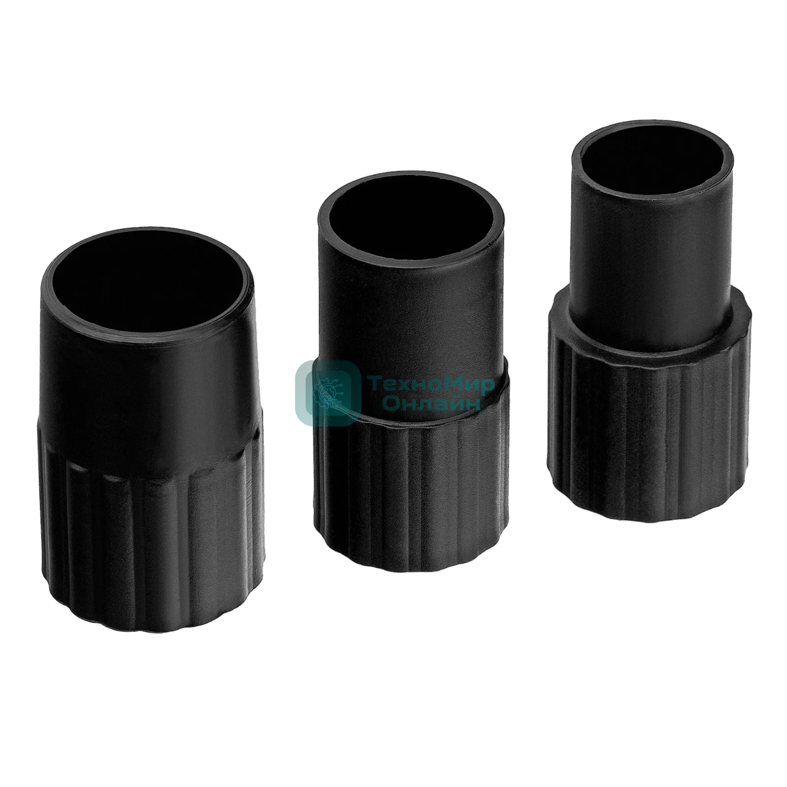 Комплект адаптеров Denzel для подключения пылесоса к электроинструменту 32-35-38 мм