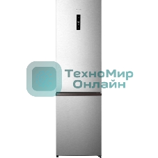 Холодильник Gorenje NRK620FAXL4 серый двухкамерный 238/86л морозилка снизу, No Frost