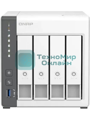 Сетевое хранилище NAS Qnap D4 (REV. C) 4-bay настольный Cortex-A55 RK3568B2