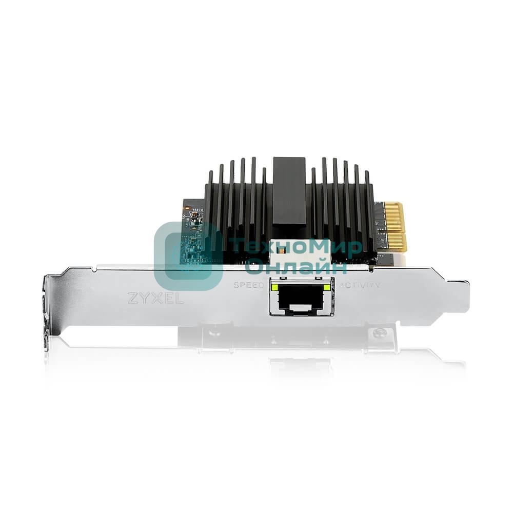 Сетевой адаптер Zyxel XGN100C, PCI Express 3.0, 1x1/2,5/5/10G RJ-45