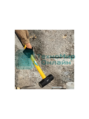 Кувалда Deli DL6914 5400гр Рукоятка из высокопрочного стекловолокна