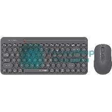 Комплект клавиатура+мышь A4Tech FStyler FG3200 Air2 беспроводной, USB, 2000 DPI, серый
