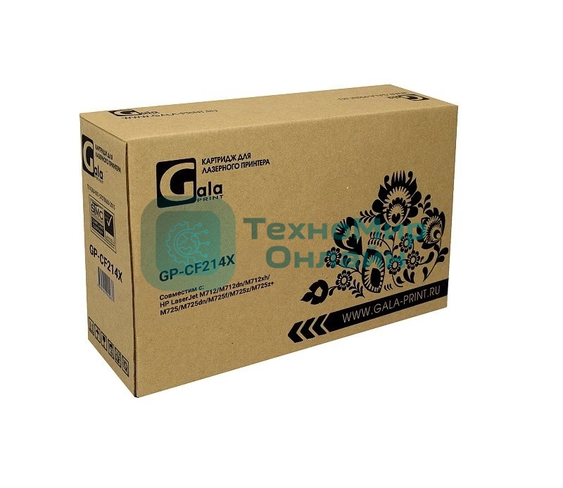 Картридж лазерный GalaPrint GP-CF214X черный (17500 стр.) для HP LaserJet M712/M712dn/M712xh/M725/M725dn/M725f/M725z/M725z+