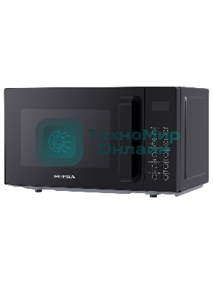 Микроволновая печь SUPRA 20SB27 черный, 20 л, 700 Вт, переключатели - сенсор