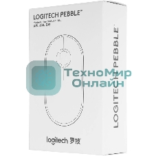 Мышь беспроводная Logitech Pebble M350 розовый, 1000 dpi, радиоканал, Bluetooth, USB, кнопки - 3
