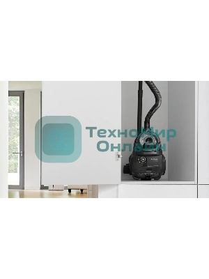 Пылесос Bosch BGC21X300 черный, 190/550 Вт, уборка сухая, пылесборник контейнер 2 л