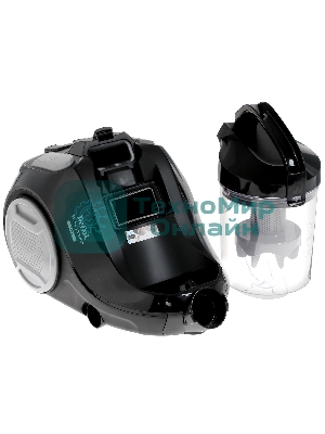 Пылесос Tefal TW2925EA черный, 750/2100 Вт, уборка сухая, пылесборник контейнер 1.2 л