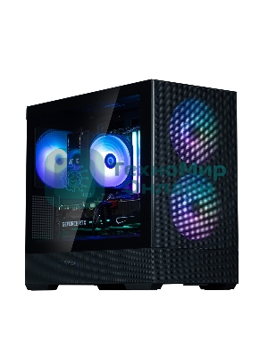Компьютерный корпус ZALMAN P30 AIR, MATX, BLACK, WINDOW, 2xCombo (3.5'' or 2.5''), 3x2.5