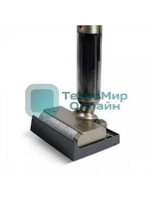 Пылесос вертикальный BQ VCA1003W бронзовый/черный, питание от аккумулятора, 14 Вт, уборка влажная/сухая, пылесборник 0.36 л, бак для жидкости 0.4 л, работа от АКБ max 30 мин