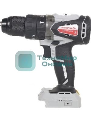 Дрель-шуруповерт ИНТЕРСКОЛ DAU-13/36V 90, 36 В, 0 Ач, 90 Нм, бесщеточный, ударный